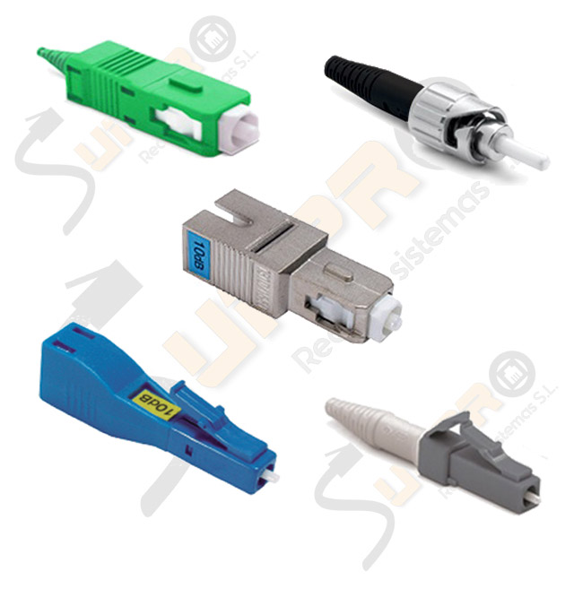CONECTORES/ ATENUADORES FIBRA ÓPTICA